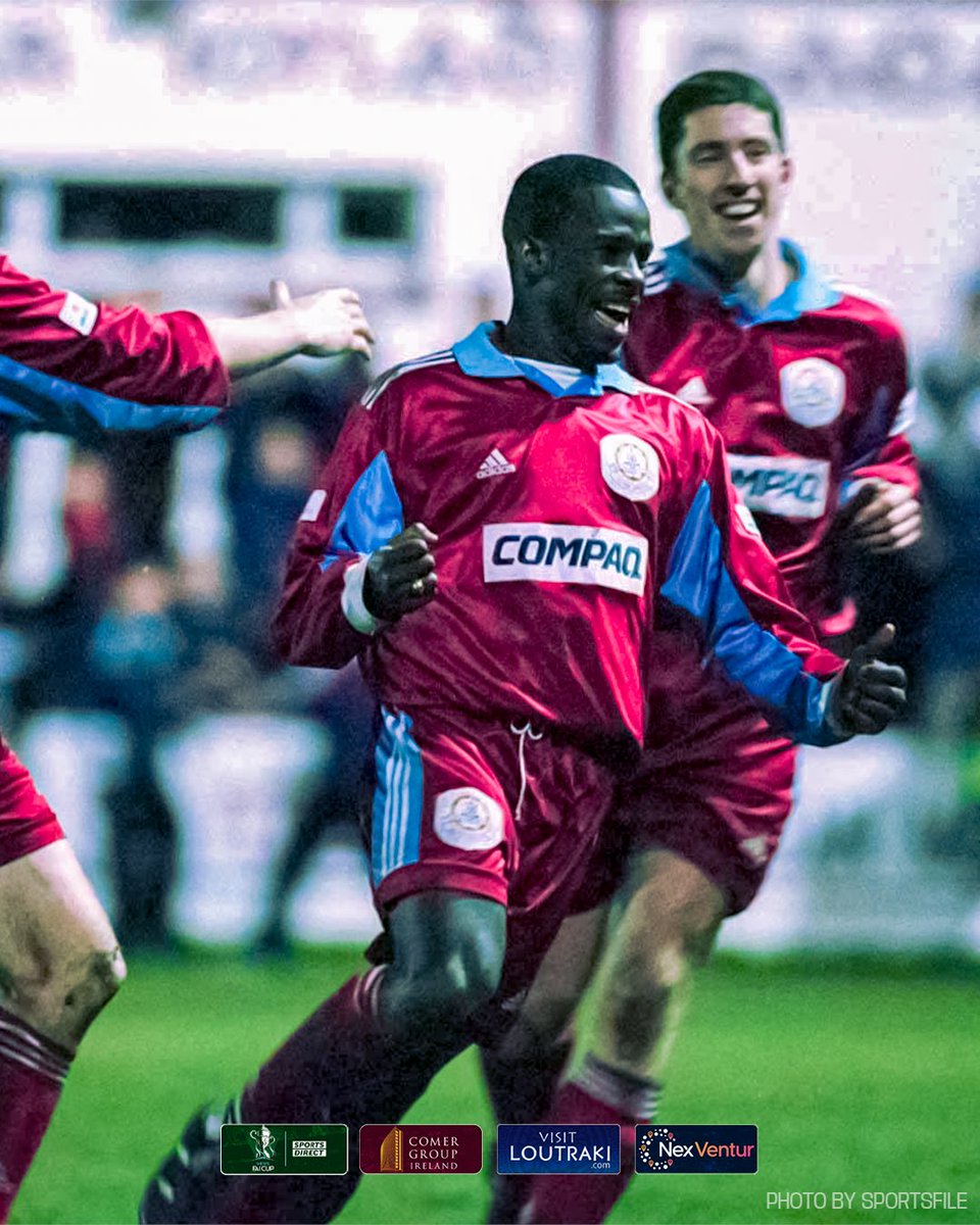 A throwback to our first ever meeting with St. Pat's in the FAI Cup 🏆

A 1-0 win thanks to a goal from Barbados international Eric Lavine in Terryland 🇧🇧

Tickets for Sunday's game are here 🎟️👉 galwayunitedfc.ie/match-tickets/

#ItsATribalThing | #GUFC2025 | Away Partners: <a href="/NexVentur/">NexVentur</a>
