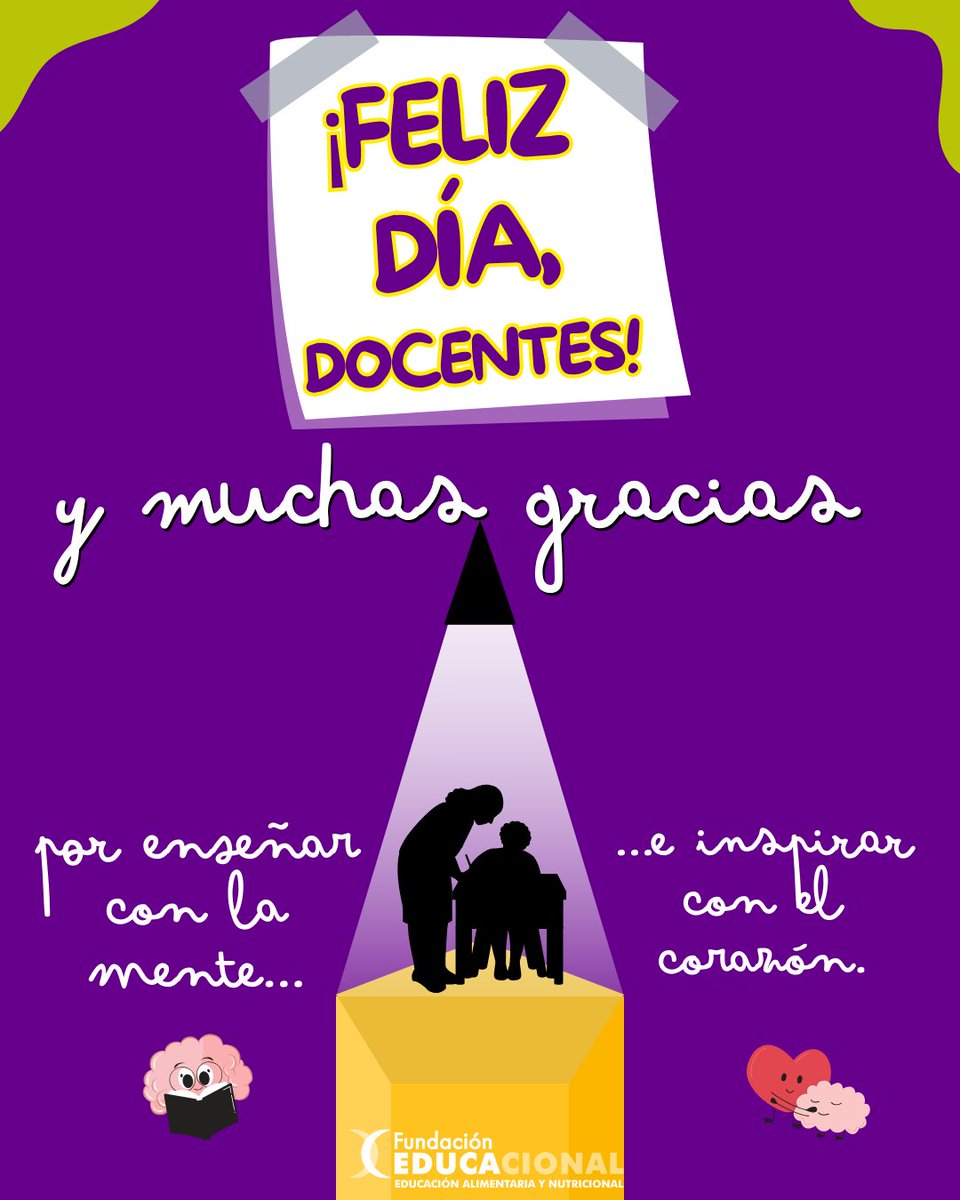 FundEducacional's tweet photo. 🥰¡Muy feliz día a cada seño y a cada maestro que enseñan e inspiran con el corazón! 🫶 

"La educación no cambia el mundo: cambia a las personas que van a cambiar el mundo."  
(P. Freire) 

Sigamos potenciando la #educación que cuida y transforma 🔥 https://t.co/h3gZXUqzoc