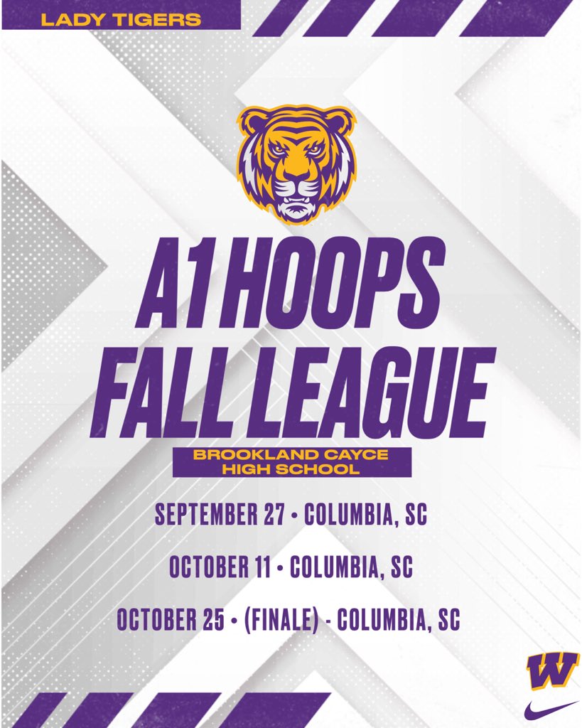We’re excited to be hitting the court this fall at the <a href="/a1hoopsreport/">A1 HOOPS REPORT</a> Fall League in Columbia, SC! 
•
•
#WeAreWilson #LadyTigers #A1Hoops