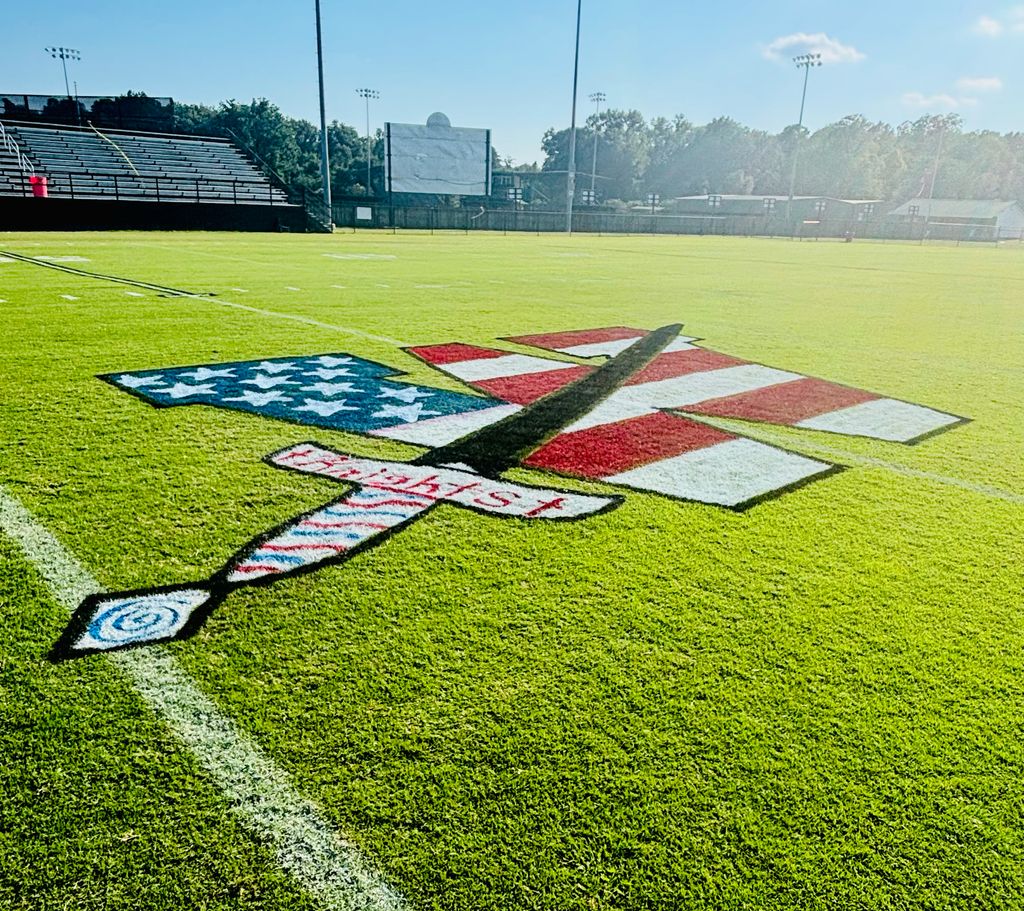 Honoring the heroes of 9/11 with the midfield logo tomorrow night. #NeverForget
