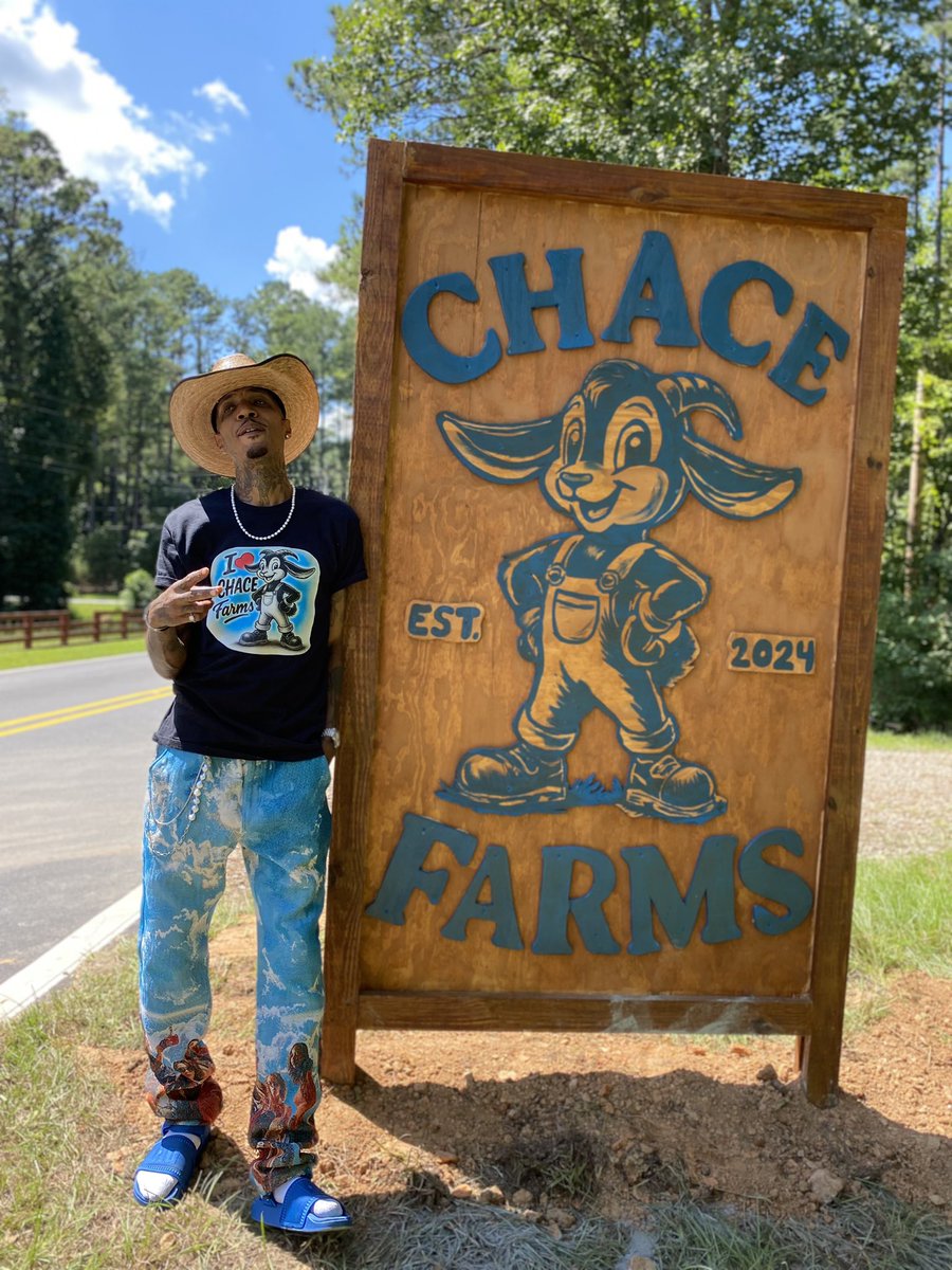 A sign of GREAT things to come here at CHACE Farms!