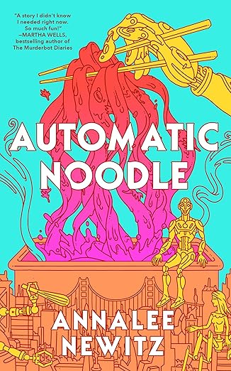 RoboticsTSF's tweet image. Automatic Noodle by  @annaleen is a comfort food scifi novella about robots who start a noodle shop. Nothing particularly technical, though the different morphologies are cool, but man do I want some good noodles!
amzn.to/3JYYXjB