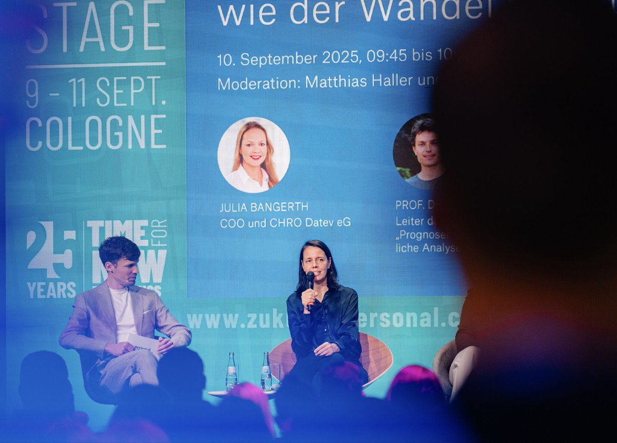 Deshalb wollen wir die Chancen von #KI nutzen - für #Zukunftsfähigkeit, #guteJobs, innovative Geschäftsmodelle. 
Die heutige Diskussion macht deutlich: Das ist eine gemeinsame Gestaltungsaufgabe und es braucht gute Ansätze für #Qualifizierung #Befähigung #Mitbestimmung. (3/3)