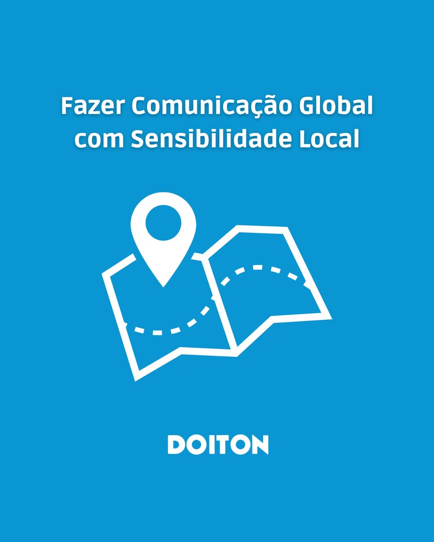 Cada vez é mais relevante a capacidade de ter uma presença global, mas comm a sensibilidade local de cada mercado e suas características.

Leia mais sobre este assunto: 
swki.me/m8eNEwTx
