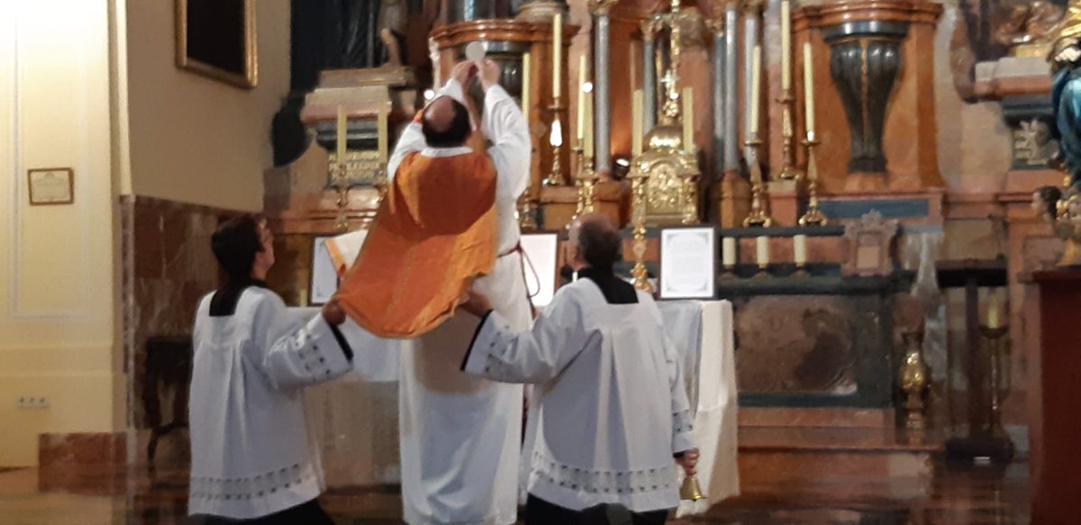 ⛪ MÁLAGA - Santa Misa Tradicional. 
Festividad de la Exaltación de la Cruz.
14 Septiembre, 10:00h, Iglesia de San Agustín.
