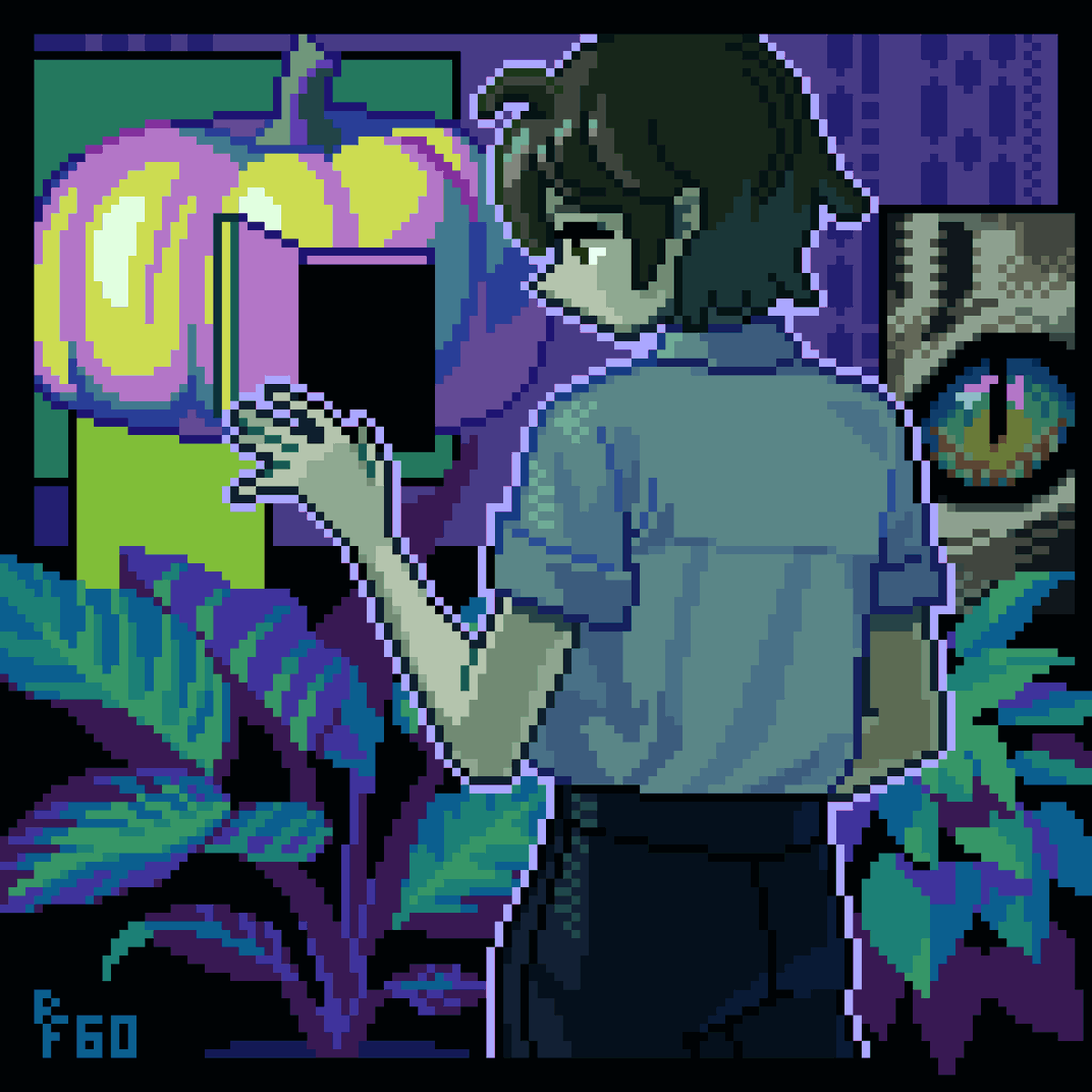 FeverDream43's tweet photo. Day60! Finally!!
Am I better? Yes.
Am I good enough? No.
#pixelart https://t.co/at1Mr6YoMS