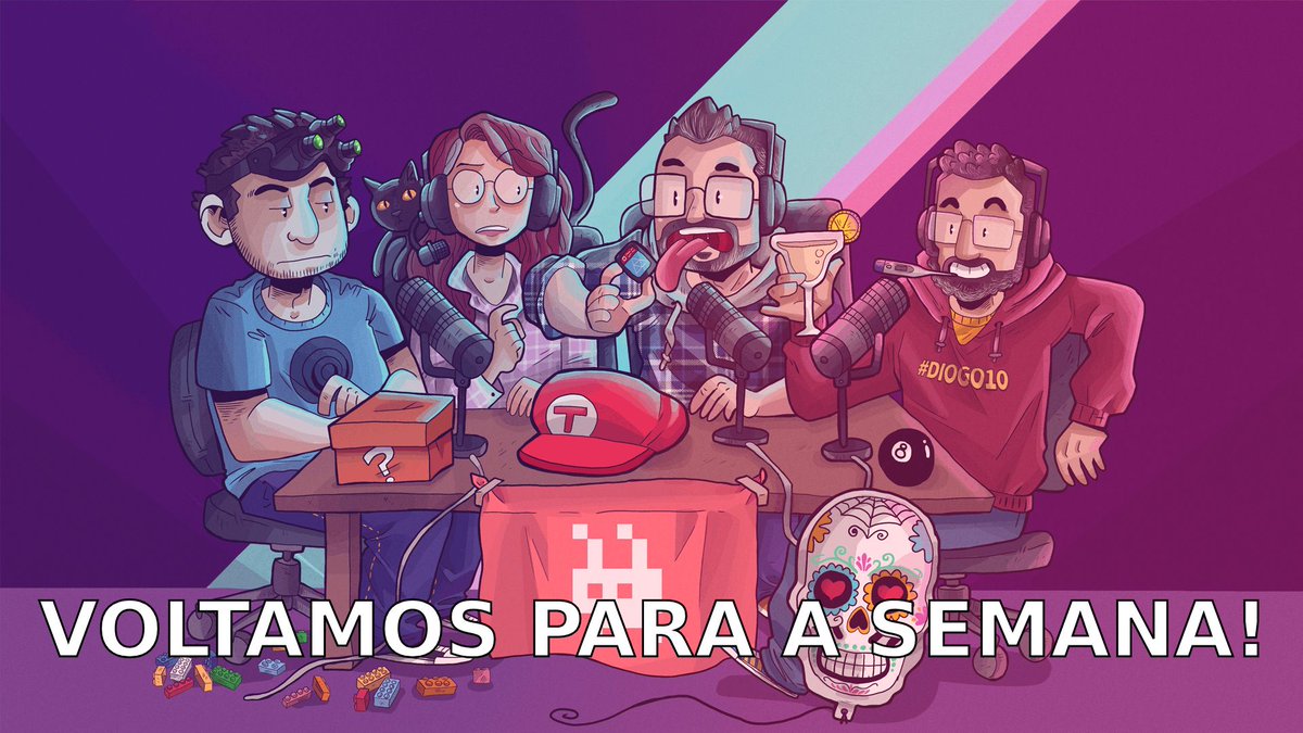 Como já tinhamos avisado, esta semana não há podcast 😢 
Mas a boa notícia é que voltamos na seguinte 😃 
Aproveitem a nossa ausência para atacarem o vosso backlog 🕹️ 
Até para a semana!