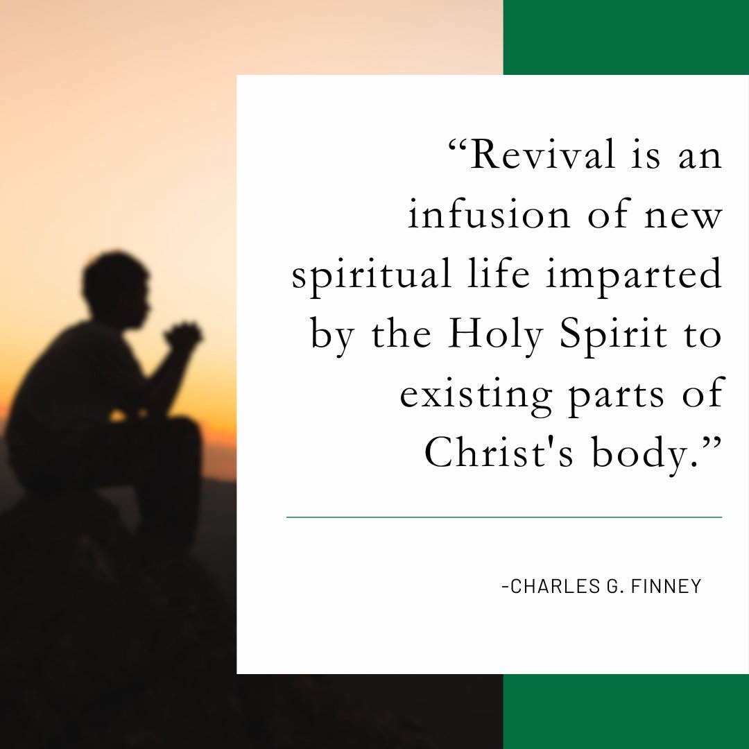CU_Vox_'s tweet image. “Revival is an infusion of new spiritual life imparted by the Holy Spirit to existing parts of Christ's body.” — Charles G. Finney

Revival starts with the Church. Let’s seek God for renewal. 🔥🙌
#RevivalIsPossible #HolySpiritMove #SeekingGod