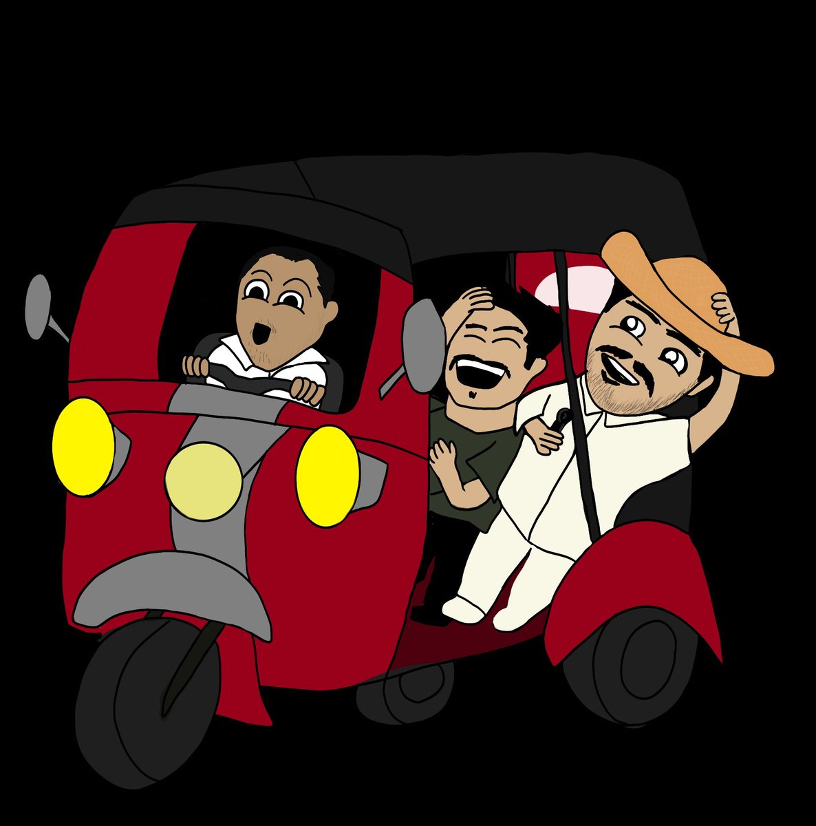 سكتش رحلة مع رضوان🛺