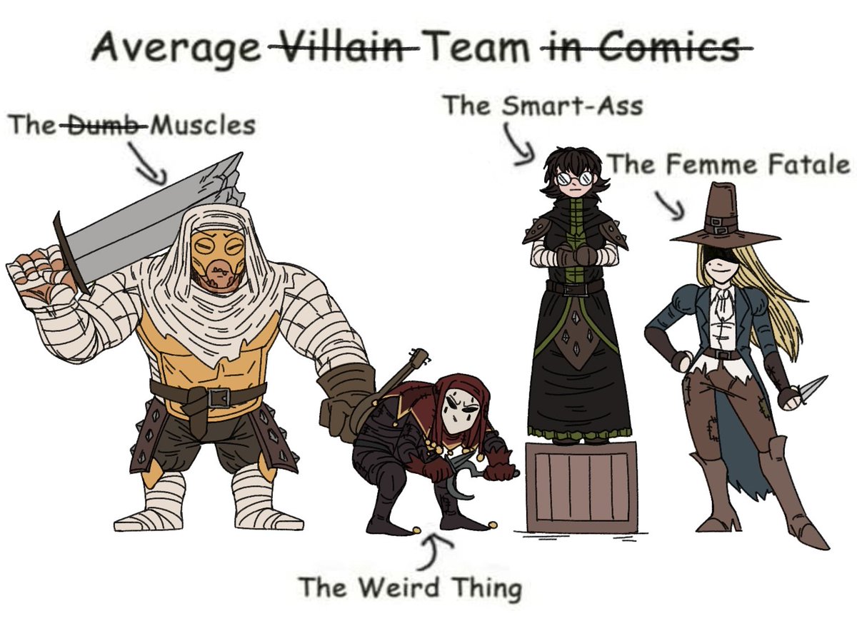 Kurburt1707's tweet image. This one is my team fr LOL

#Darkestdungeon