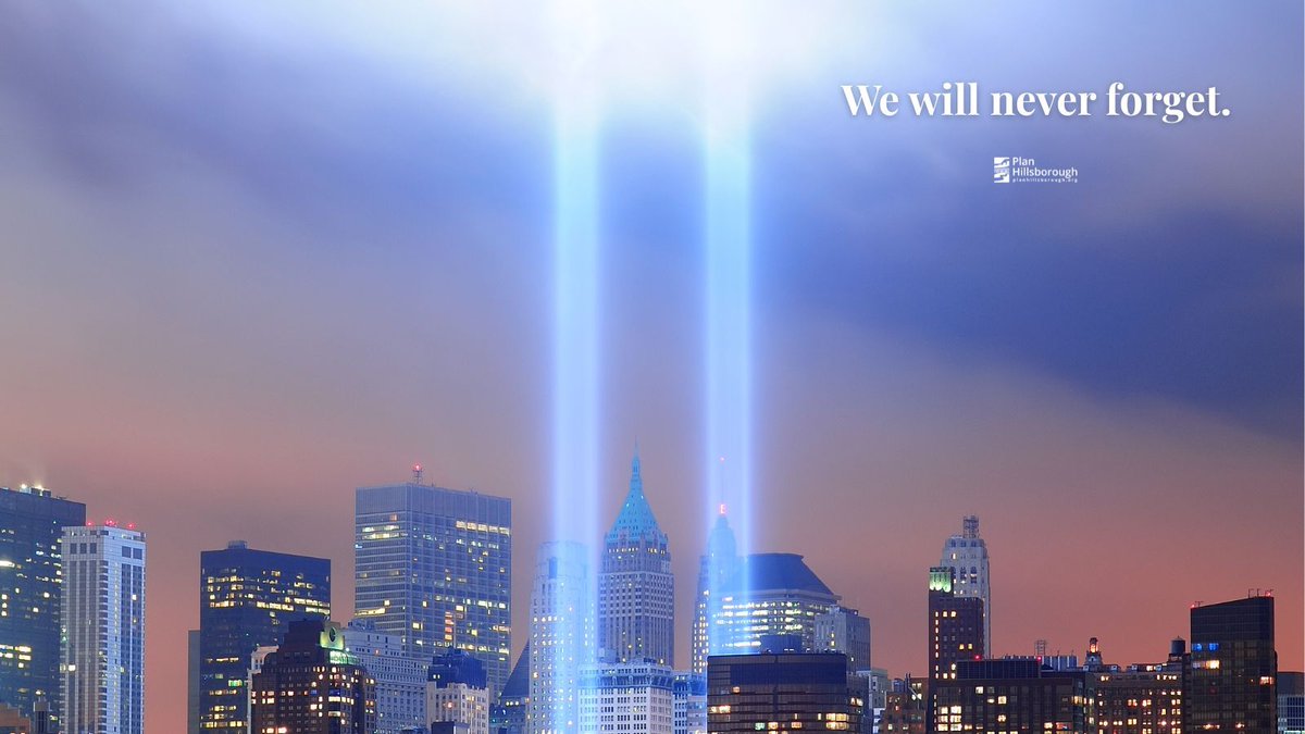 Today we remember September 11, 2001.