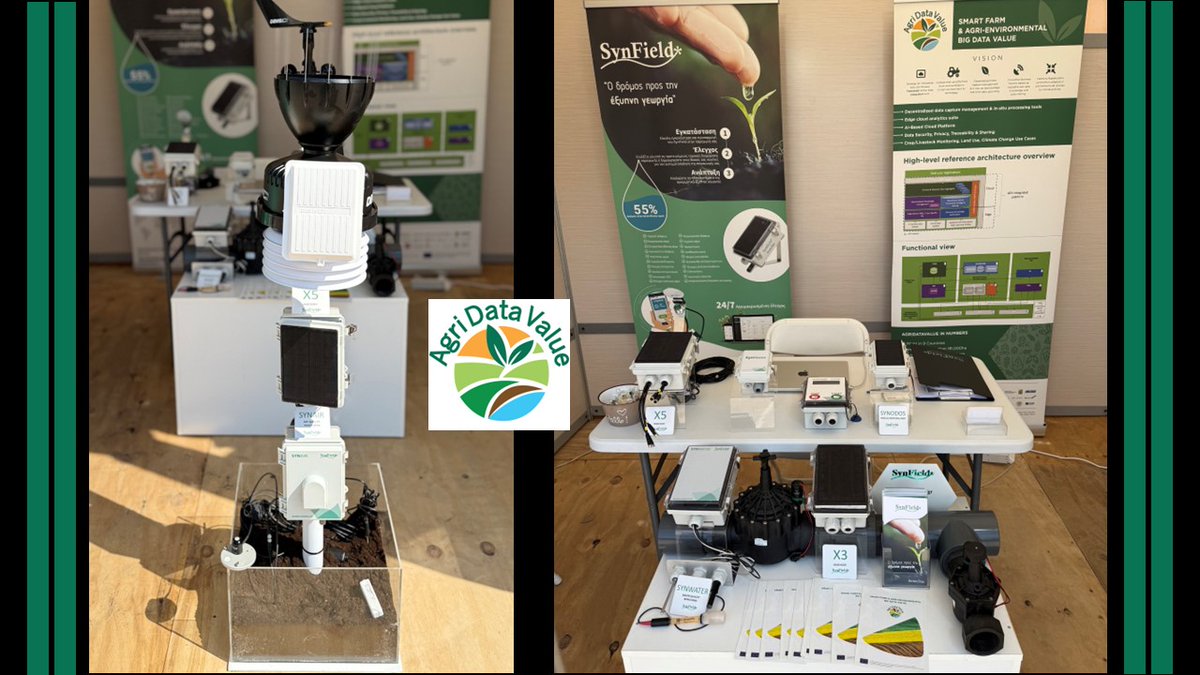✅Synelixis presented AgriDataValue at the Agro Vision 2025 exhibition in Filiatra, Messinia, held from September 5 to 7, 2025. 
Find out more here: agridatavalue.eu/index.php/2025…