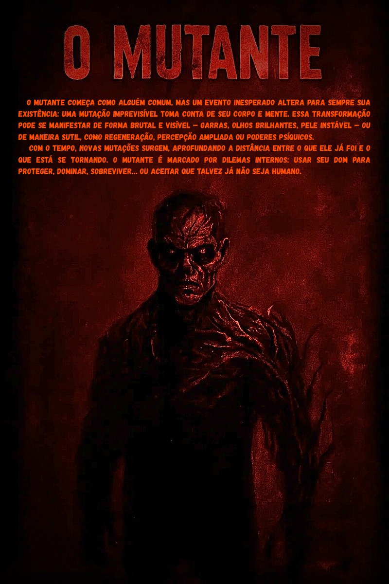 Curtiu o projeto? Então segue, comenta e curte pra não perder nenhuma novidade do Realidade Quebrada feito do zero. nosso sistema RPG brasileiro

Vem construir esse universo com a gente!

#RealidadeQuebradaRPG #RPGIndieBrasil #RPGdeMesa #RPGBrasileiro #Sistemalndie