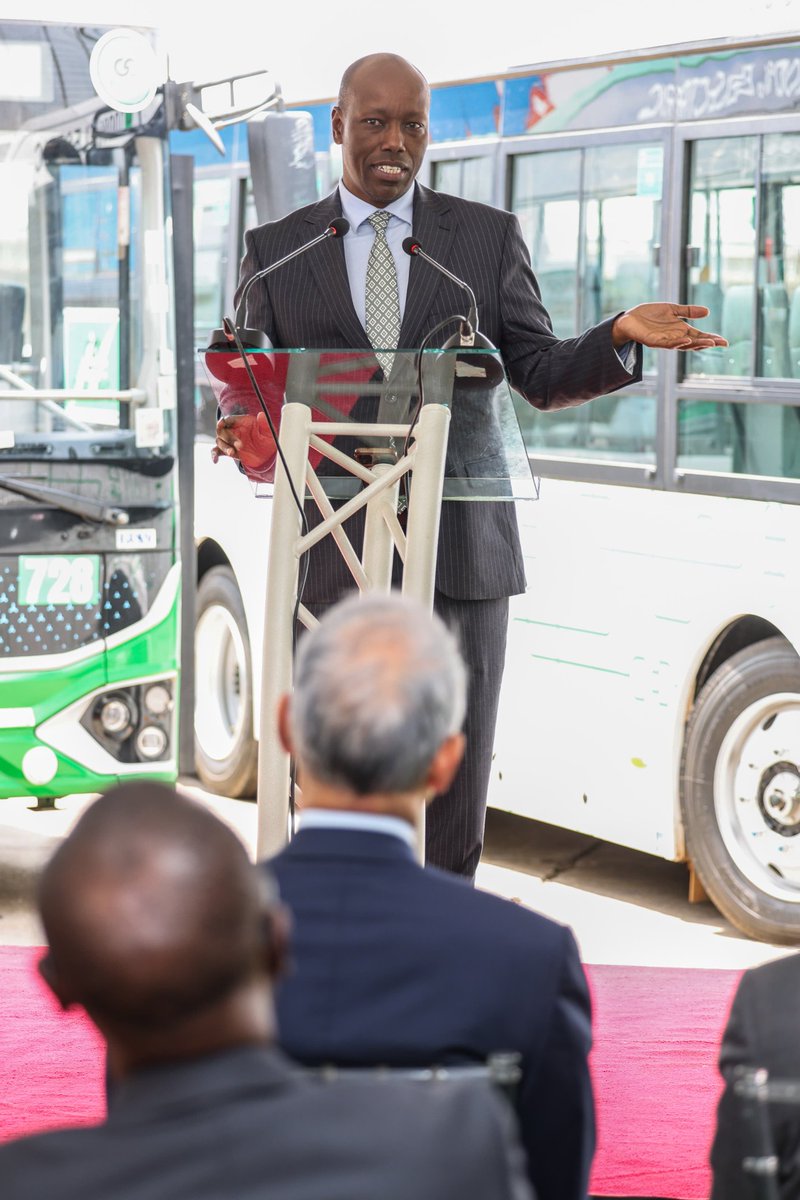 Congratulations to <a href="/BasiGoKenya/">BasiGo Kenya 🇰🇪</a> on the launch of their electric city bus, a milestone that positions Kenya as a front-runner in electric vehicle assembly in the region.

BasiGo’s innovative leasing model is a game-changer for transporters, making the shift to electric buses more