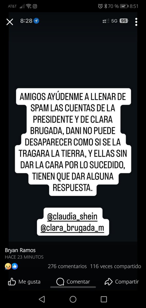 ¡Han pasado horas! Y la familia de ANA DANIELA BARRAGÁN RAMÍREZ, sigue sin saber de ella. 
-Sí, es la del credencial de la UNAM. 
-Sí, es la del video. 
Pero siguen sin SABER EN QUÉ HOSPITAL ESTÁ. 
Ayuden aquí <a href="/Claudiashein/">Claudia Sheinbaum Pardo</a> <a href="/ClaraBrugadaM/">Clara Brugada Molina</a> 
#Explosión
Iztapalapa
#ExplosionCdmx