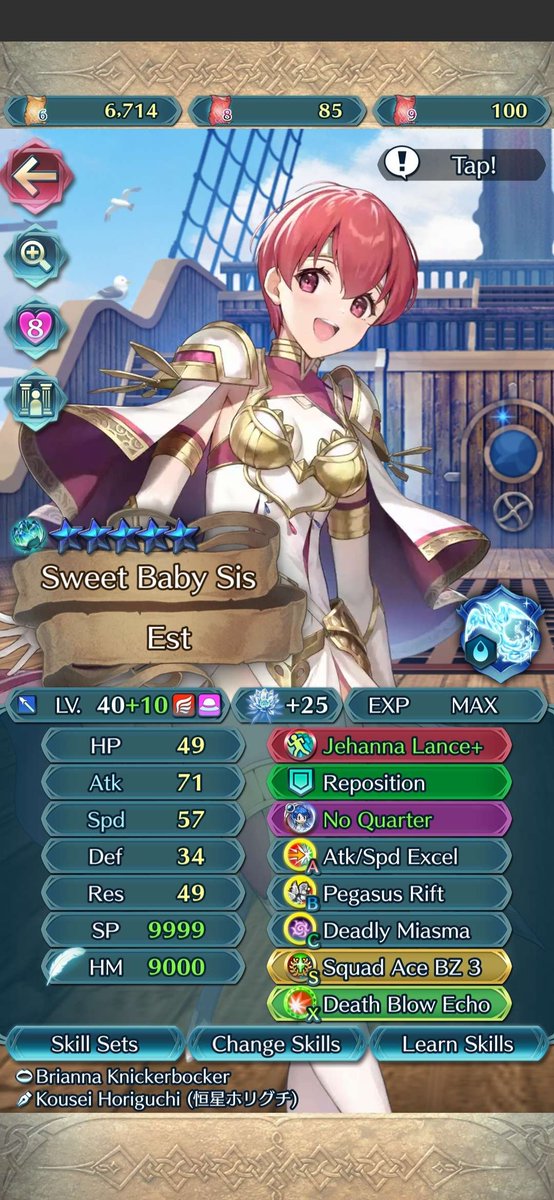 _finalquest_'s tweet image. 📌 update
Been playing FEH since launch mostly for my faves. I dont care much for AR and SD, but I do play arena for fun :)