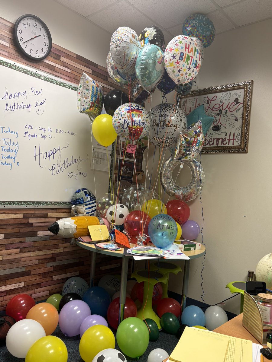 It’s My birthday what a beautiful and blessing to work at Eastern Elementary I truly love It here !! 9/11