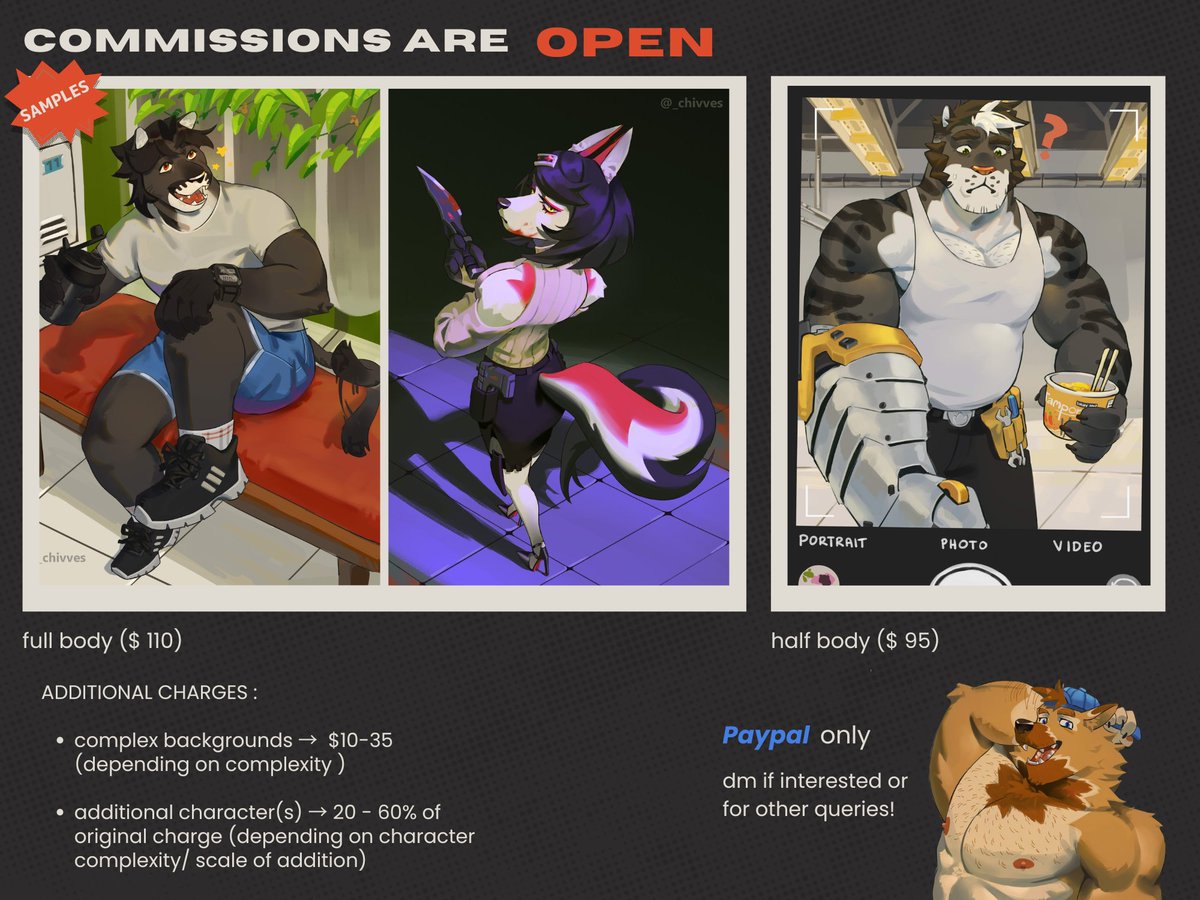 ⚠️C0MMISSI0NS ARE OFFICIALLY 0PEN (again)⚠️