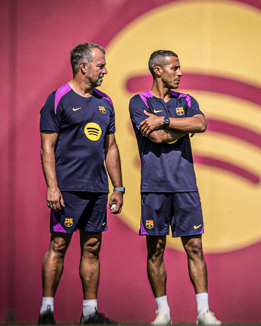 Netsport (@netsportfc) on Twitter photo Thiago Alcรกntara official first day as Hansi Flick's assistant coach at Barca ๐ฅ
(via <a href="/FCBarcelona/">FC Barcelona</a>) Thiago Alcรกntara official first day as Hansi Flick's assistant coach at Barca ๐ฅ
(via <a href="/FCBarcelona/">FC Barcelona</a>)