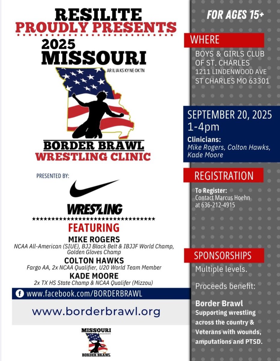 September 20 I secured 10 spots for you guys to go. Coach Freise spent $100 to make sure we can get 10 spots for this clinic. I would love to have you guys show up and learn from some good technicians! 
Still have 7 spots open