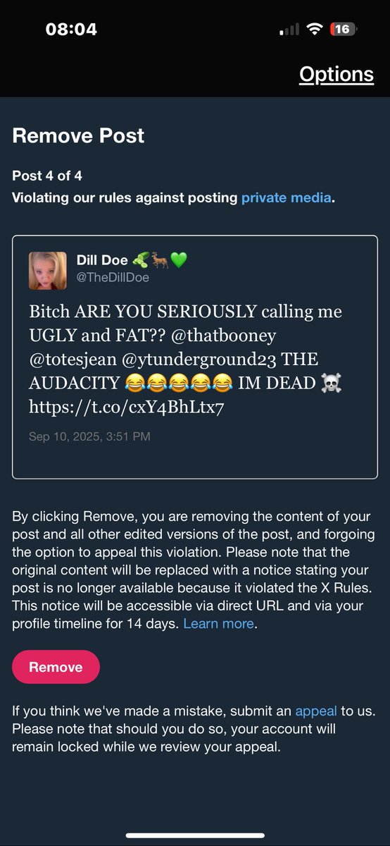 TheDillDoe's tweet image. YOU ARE A WEAK BITCH!!! @thatbooney😂😂😂😂😂😂😂😂😂 CRY MORE! 😂😂😂 #WEAK #TheYouTubeUnderground #GorlWorld #FoodieBeauty