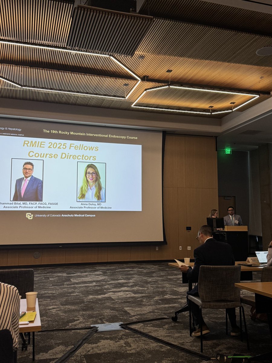 Fouad Jaber, MD, MS (@fouadsjaber) on Twitter photo 👏Kicking off the Rocky Mountain Interventional endoscopy course with warm welcome from Dr. <a href="/BilalMohammadMD/">Mohammad Bilal, MD</a> and Dr. Duloy. 
Excited to be here and learning from incredible faculty 🌟
<a href="/CUGastroHep/">CU Division of Gastroenterology and Hepatology</a> #MedTwitter #GITwitter #RMIE2025 👏Kicking off the Rocky Mountain Interventional endoscopy course with warm welcome from Dr. <a href="/BilalMohammadMD/">Mohammad Bilal, MD</a> and Dr. Duloy. 
Excited to be here and learning from incredible faculty 🌟
<a href="/CUGastroHep/">CU Division of Gastroenterology and Hepatology</a> #MedTwitter #GITwitter #RMIE2025