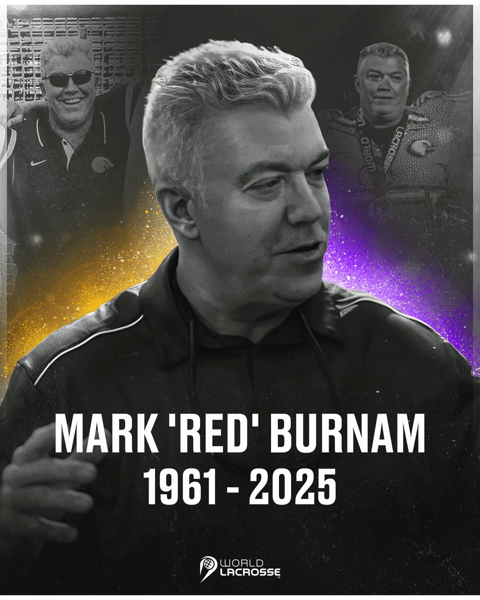 World Lacrosse mourns the passing of Mark "Red" Burnam at 64 after a battle with cancer.

A five-time world championship captain for the Haudenosaunee Nationals, Red devoted decades to the international game as a player and coach, earning silver at the 2003 World Lacrosse Men's