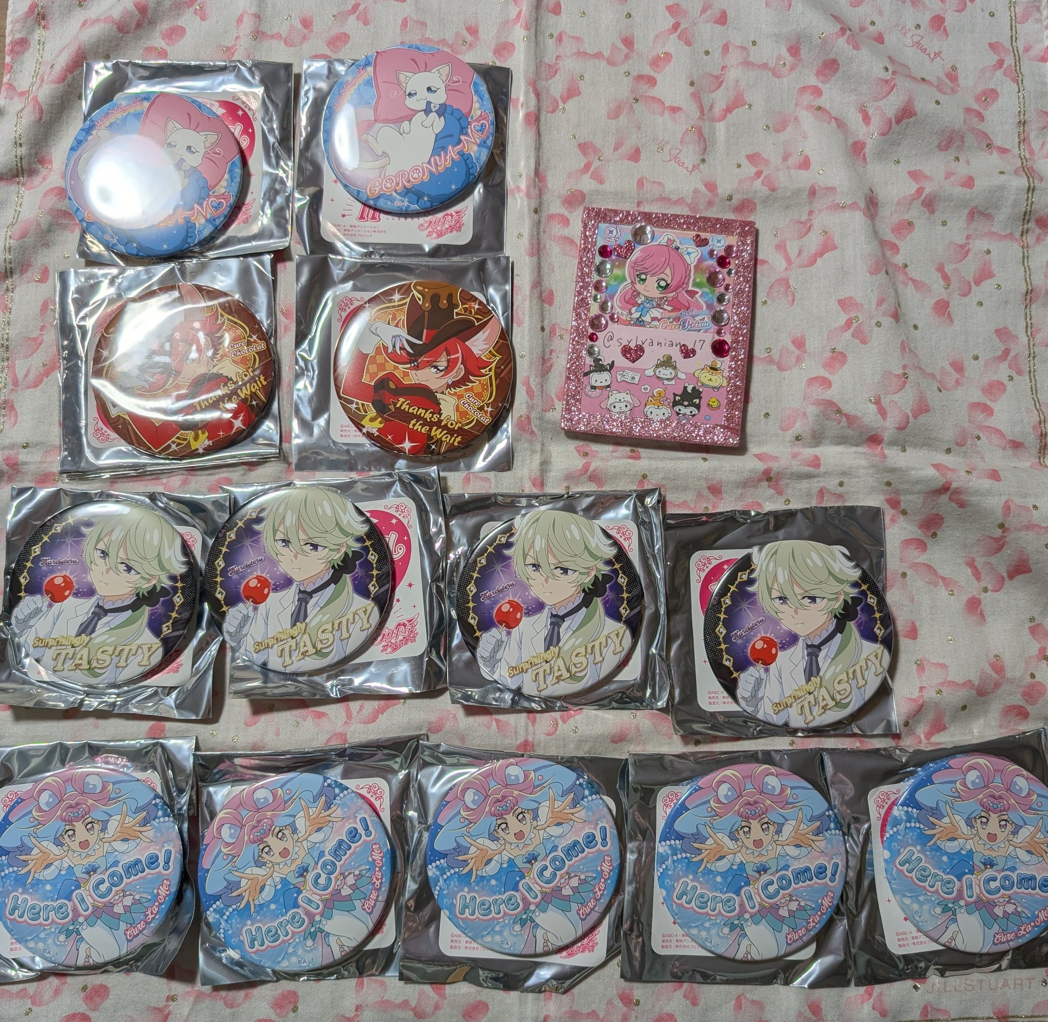 プリキュア トゥインクル缶バッジ お正月　2020 絵馬　ブランケット　プリスト プリキュア トゥインクル缶バッジ お正月 2020 絵馬