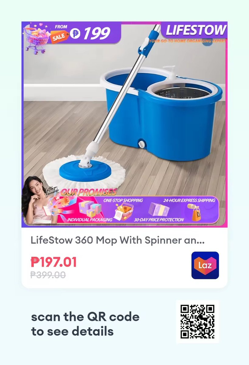 WTapec's tweet photo. LifeStow 360 Mop With Spinner and Bucket Magic Spin Tornado Mop 360 Easy Rotating Map Floor Cleaning Flat Mop | https://t.co/IO9IJcb1il https://t.co/pxLopWV29v
