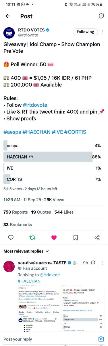 only haechan tweet media