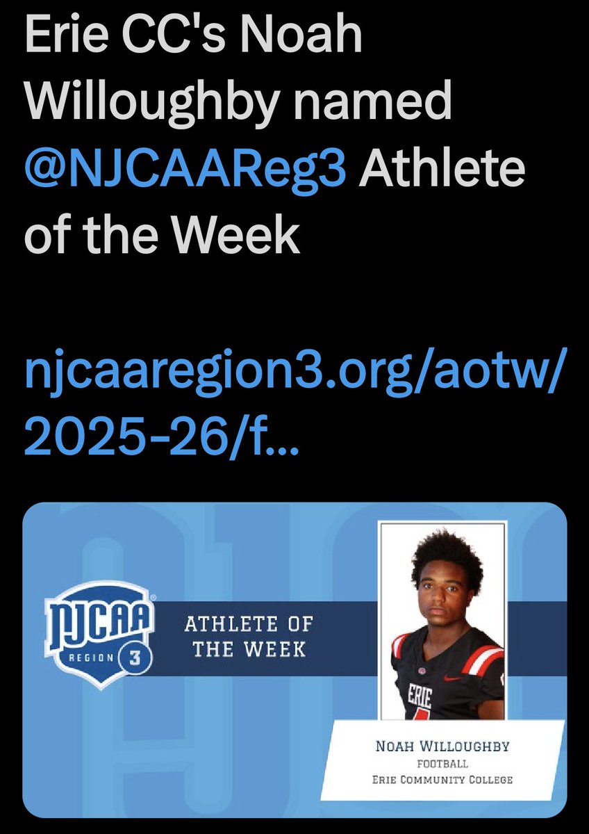 To God be the Glory! I am humbled by the recognition, but the Guys who catch the passes and take them to the house deserve as the credit