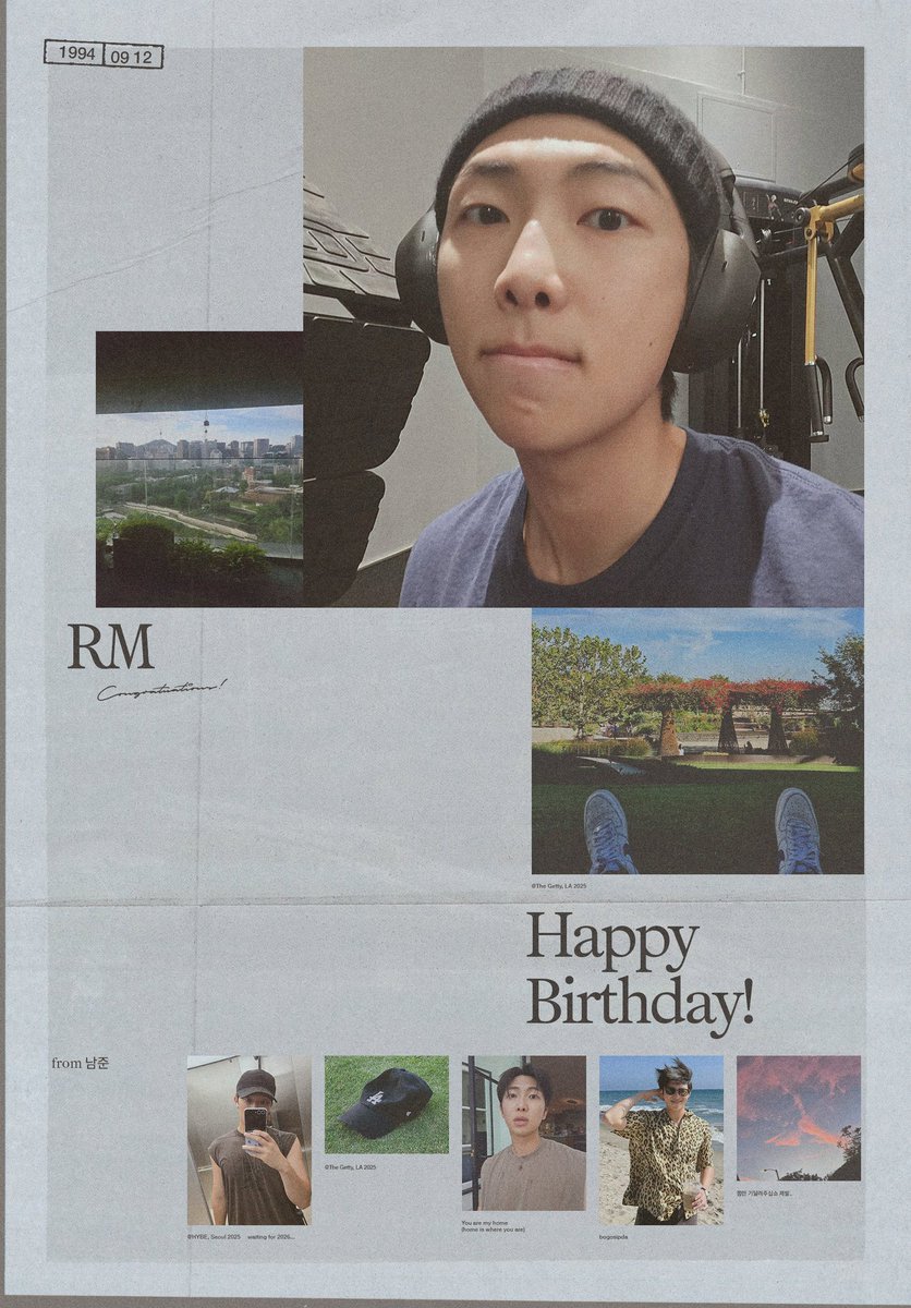 우리 남준이 건강하게 하고 싶은거 다 하고
예쁜 것만 보고 사랑 많이 많이 받기를 💕
Happy Birthday Namjoon 💜3💜
#남준아_생일축하해
#변화는있어도_변함은없는_RM사랑
#남준만의_속도와_방향을_응원해
#나잇값하라구요_남준이는싫어용
#오늘도Namjooning
#HappyRMDay