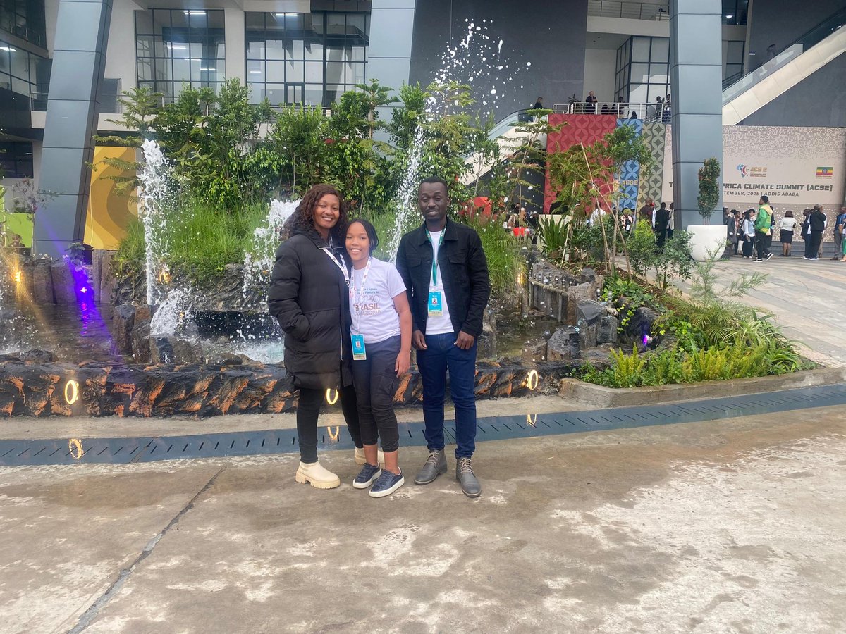 From Kampala to Addis, every mile was worth it. 🌍
At the Africa Climate Summit, I spoke  but more importantly, I listened.
Children have voices, ideas, and courage. 
We are not leaders of tomorrow we are solutions today.  #LittleEarthSoldiers #ChildClimateAction #ACS2025