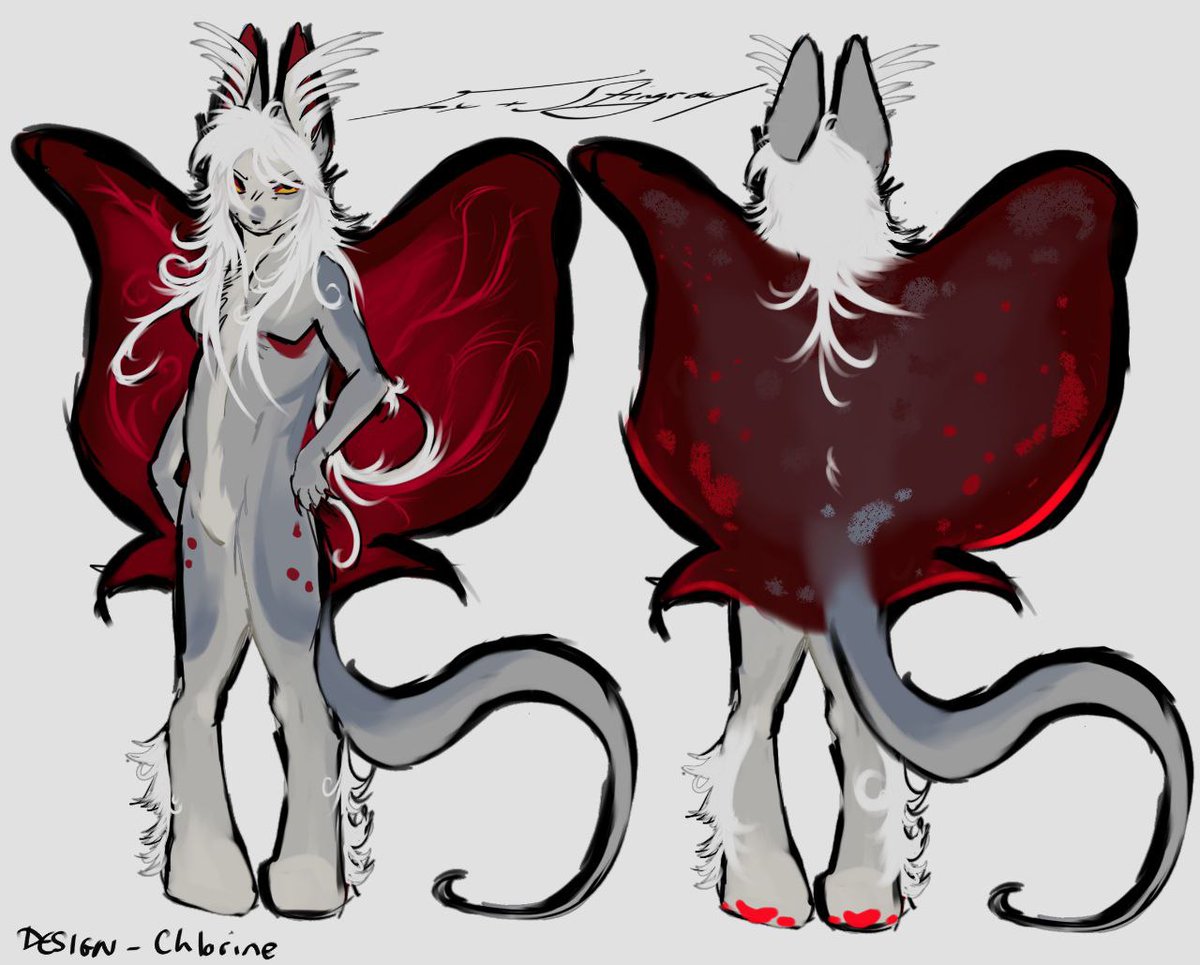 I PRESENT TO YOU  MY STING RAY FOX HYBRID!!
Chlorine absolutely knocked this outta the park oh my gosh :')