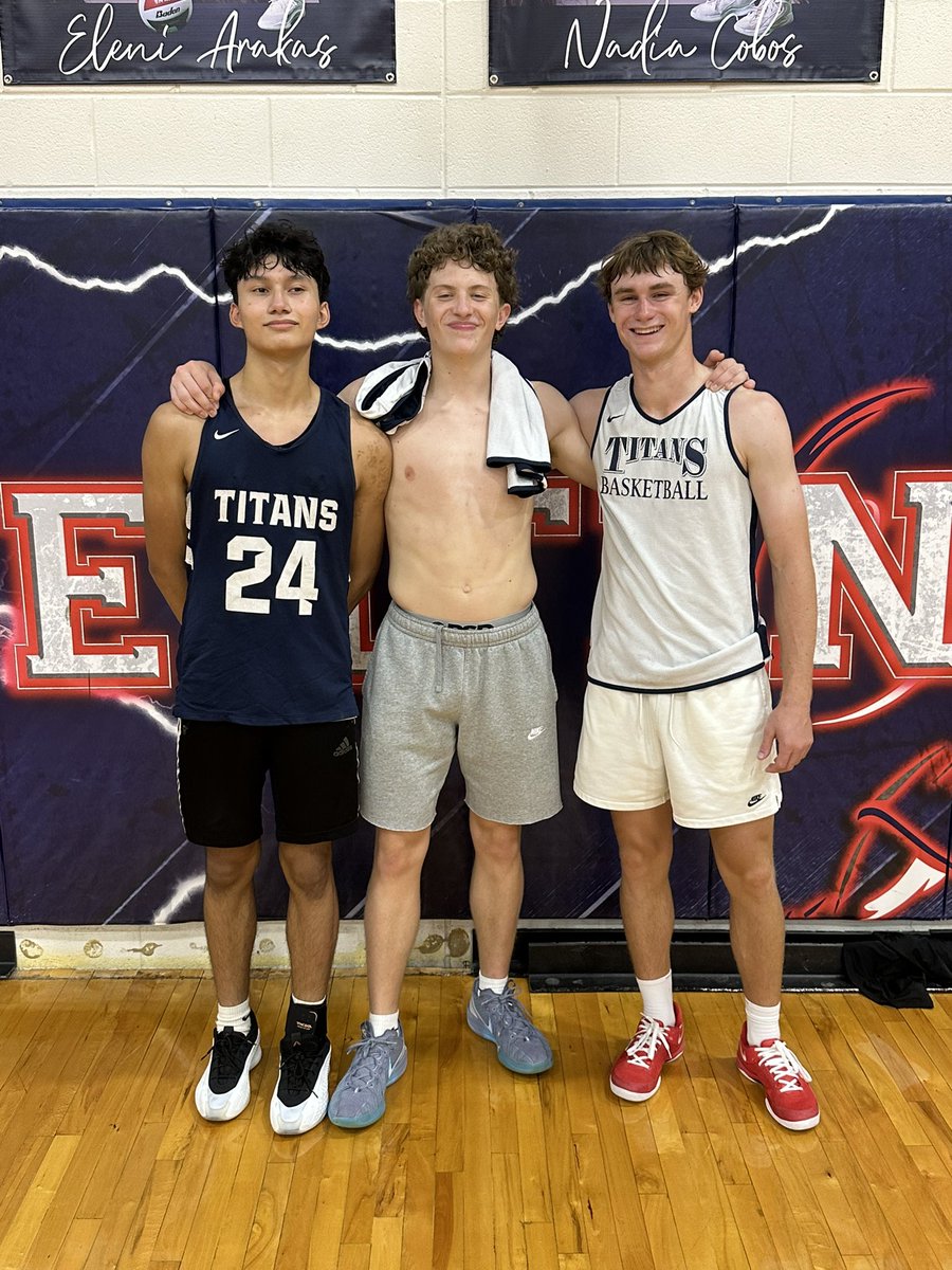 Leaders set the tone for the group. These guys do a great job everyday setting the tone &amp; pouring into teammates along the way! What a great week with <a href="/Cen10TitanBB/">Centennial_Titanhoops</a> S/o to our stars of the week- Jorge, Devo &amp; Dom! #Brotherhood