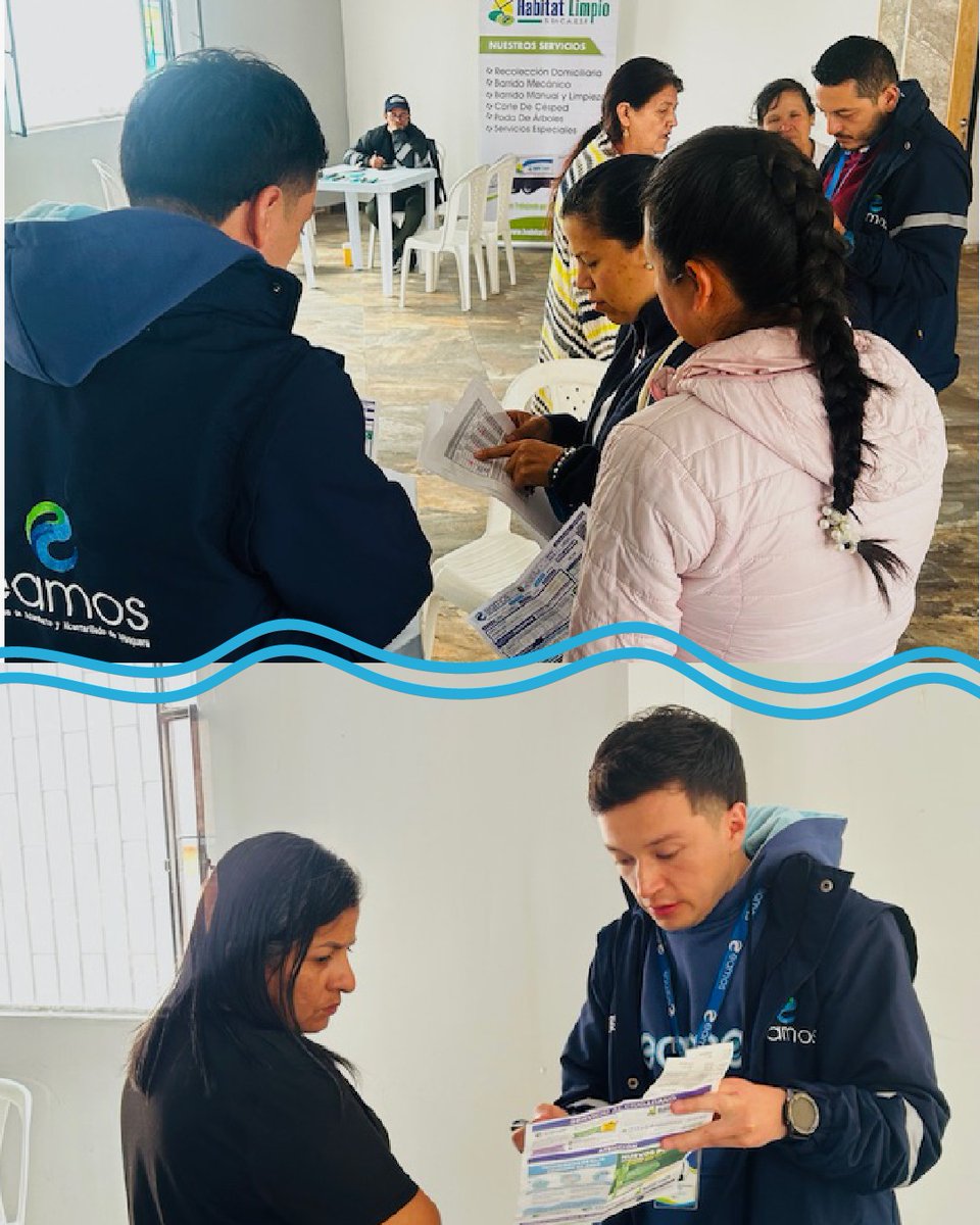 En el sector del Condado del Duque realizamos una jornada de atención al usuario, un espacio diseñado para escuchar, resolver inquietudes y brindar información.
Nuestro compromiso es ofrecer respuestas claras, oportunas y transparentes, garantizando siempre la mejor atención.