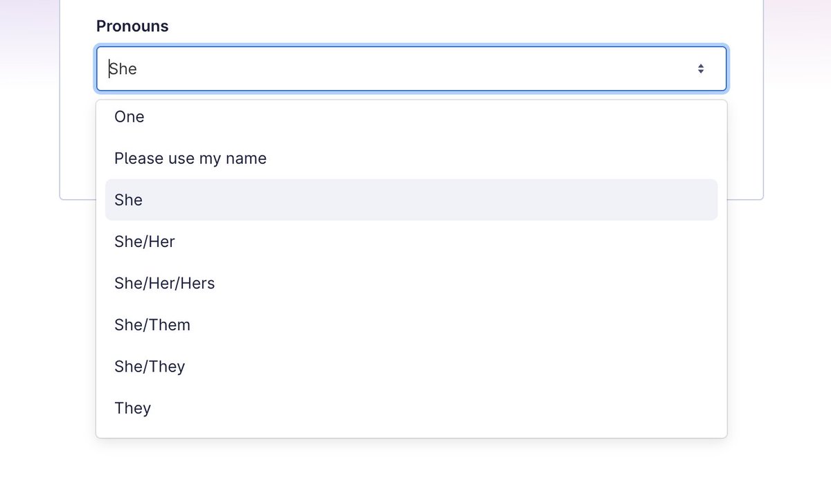 Let's just make this list 3x longer by adding a few variants without object and possessive pronouns.