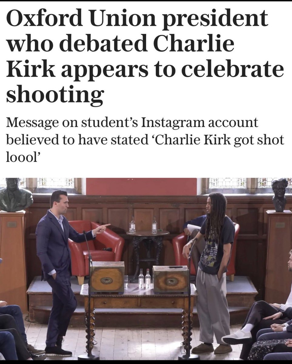 BGatesIsaPyscho's tweet image. “Appears”

The UK’s Top University - Oxford - has been taken over by Radical Far Left Liberals.