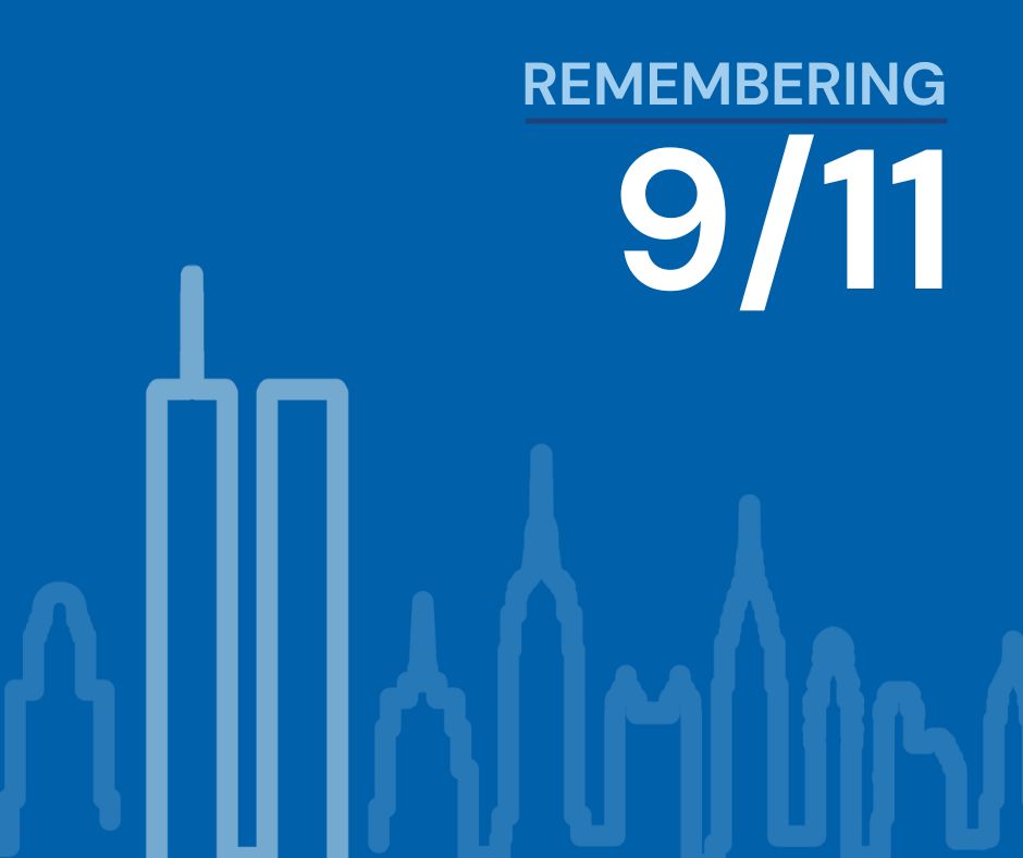 Today, we're remembering and honoring those who were lost, their families and the many heroes of September 11, 2001. #NeverForget