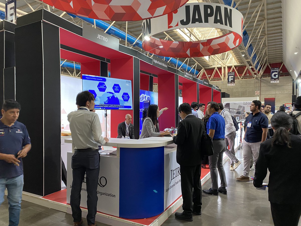 ￼¡Ya estamos en el Pabellón de
 Japón en #FPA2025!

#JETROMéxico te espera en el stand 148 el 10 y 11 de sept. en el Poliforum Léon en #ForodeProveeduríaAutomotriz2025 🚗

Visita el #PabellóndeJapón 🇯🇵y conoce nuevos productos, soluciones y tecnologías para el mercado mexicano.