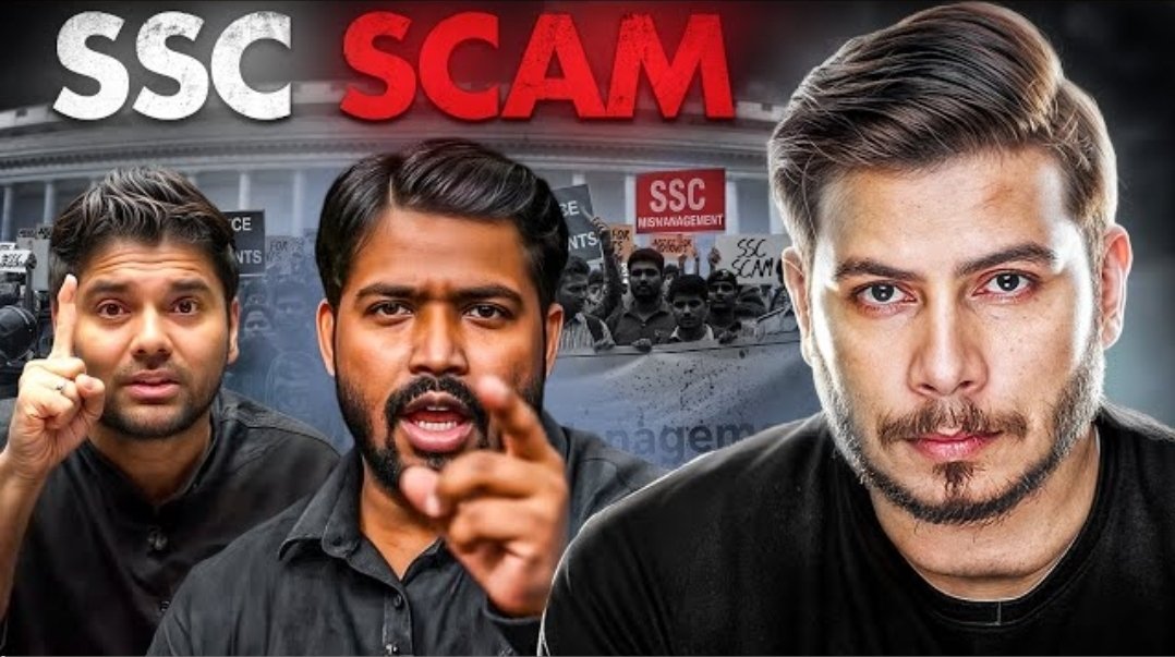 RAJKUMA48774782's tweet image. SSC SCAM
#SSC_System_Sudharo
#SSC_Scam
Link Video —youtu.be/POSqmsH4ZnU?si…