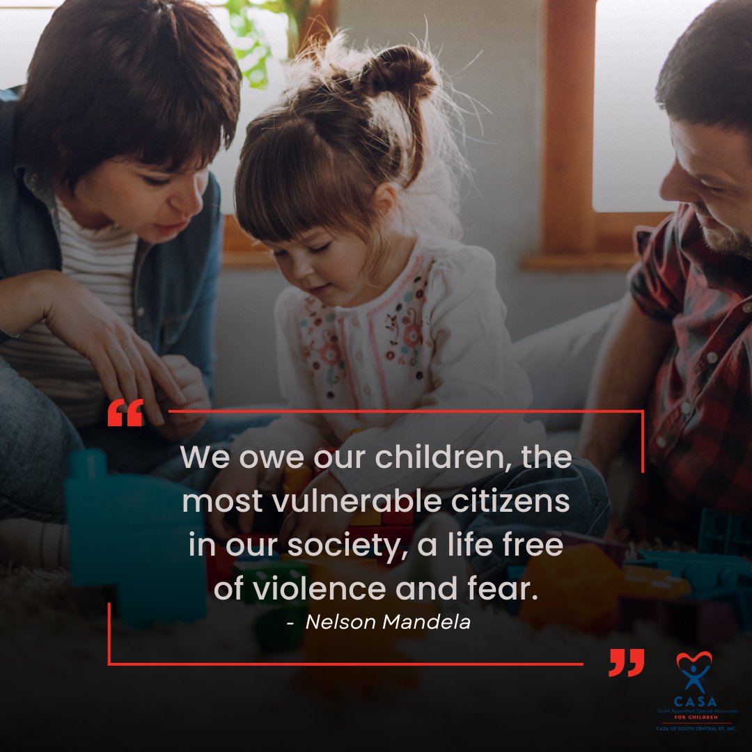 This is the heart of our mission at CASA of South Central Kentucky. Every child deserves safety, dignity, and a voice that stands up for their future.

Together—with your support—we’re making that vision a reality. 💙
🔗 Join us: casaofsck.org
#CASASCK #ChildAdvocacy