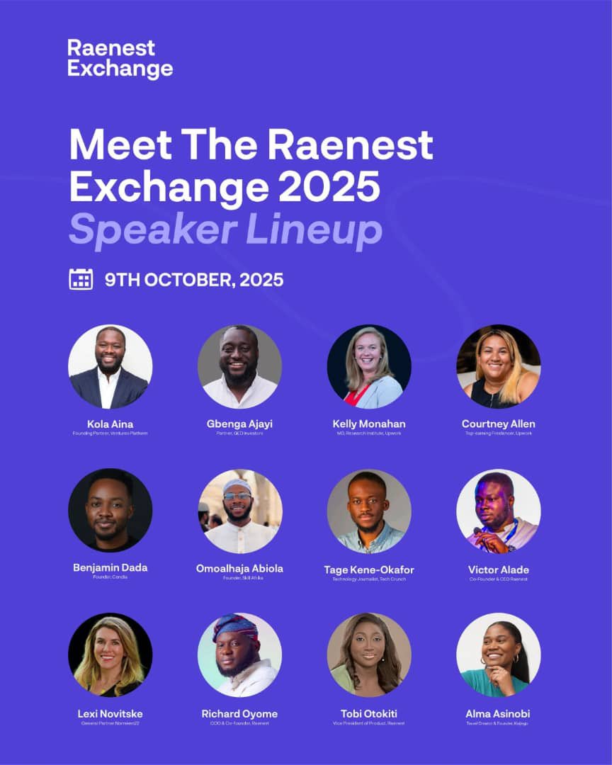 omoalhajaabiola's tweet image. It’s always an honor to share the stage with global leaders who are shaping the future of African innovation and the digital economy.

Register here raenest.com/exchange2025#S…

Let me know if you are coming to this event and you may win a box of Geegpay awesomeness 

Reply with…