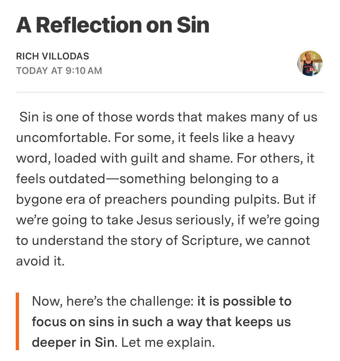 Rich Villodas tweet media