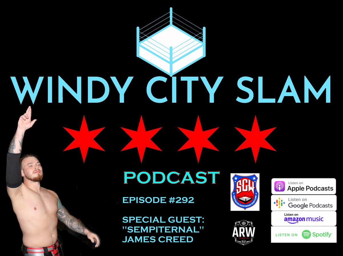 ICYMI: “Sempiternal” <a href="/TheJamesCreed/">James Creed</a> returned to <a href="/WindyCitySlam/">Windy City Slam</a> Pod to talk elimination match at <a href="/ARWPRO/">ARW Pro Wrestling</a> &amp; SCW title match at WrestleTopia VI, Torture Killers, “A Day For Priest,” &amp; Ivan Manson. +<a href="/jmpman94/">JP Gabagool</a> recaps <a href="/RocketProWrest1/">Rocket Pro Wrestling</a>. 

LISTEN: bit.ly/4pg5Zk4

#indiewrestling