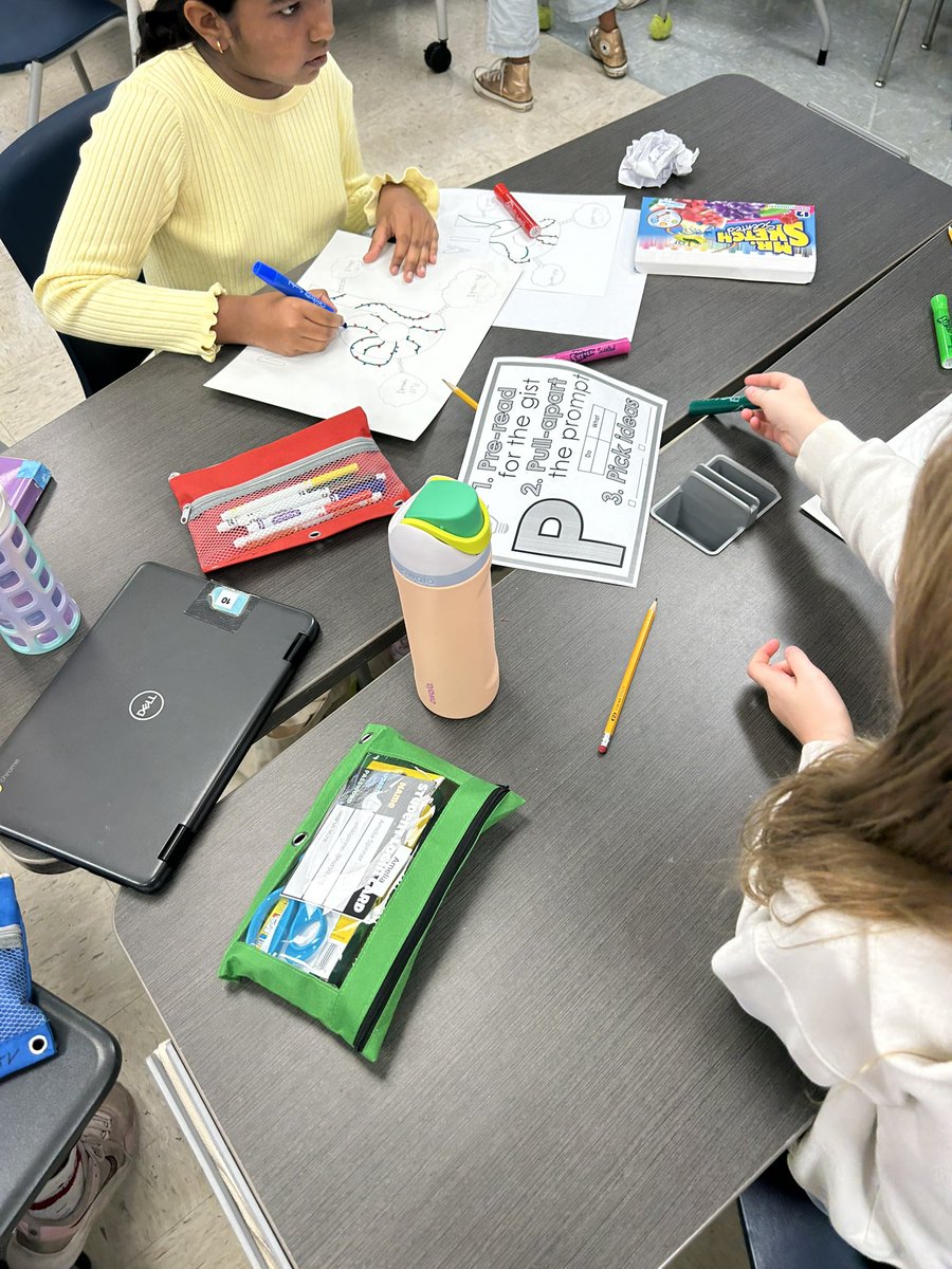 GabriellaG524's tweet photo. Student agency in full swing finding ways to take care of our classroom library and make our own POWER posters #beartavernpride https://t.co/vnX3G5IQ84