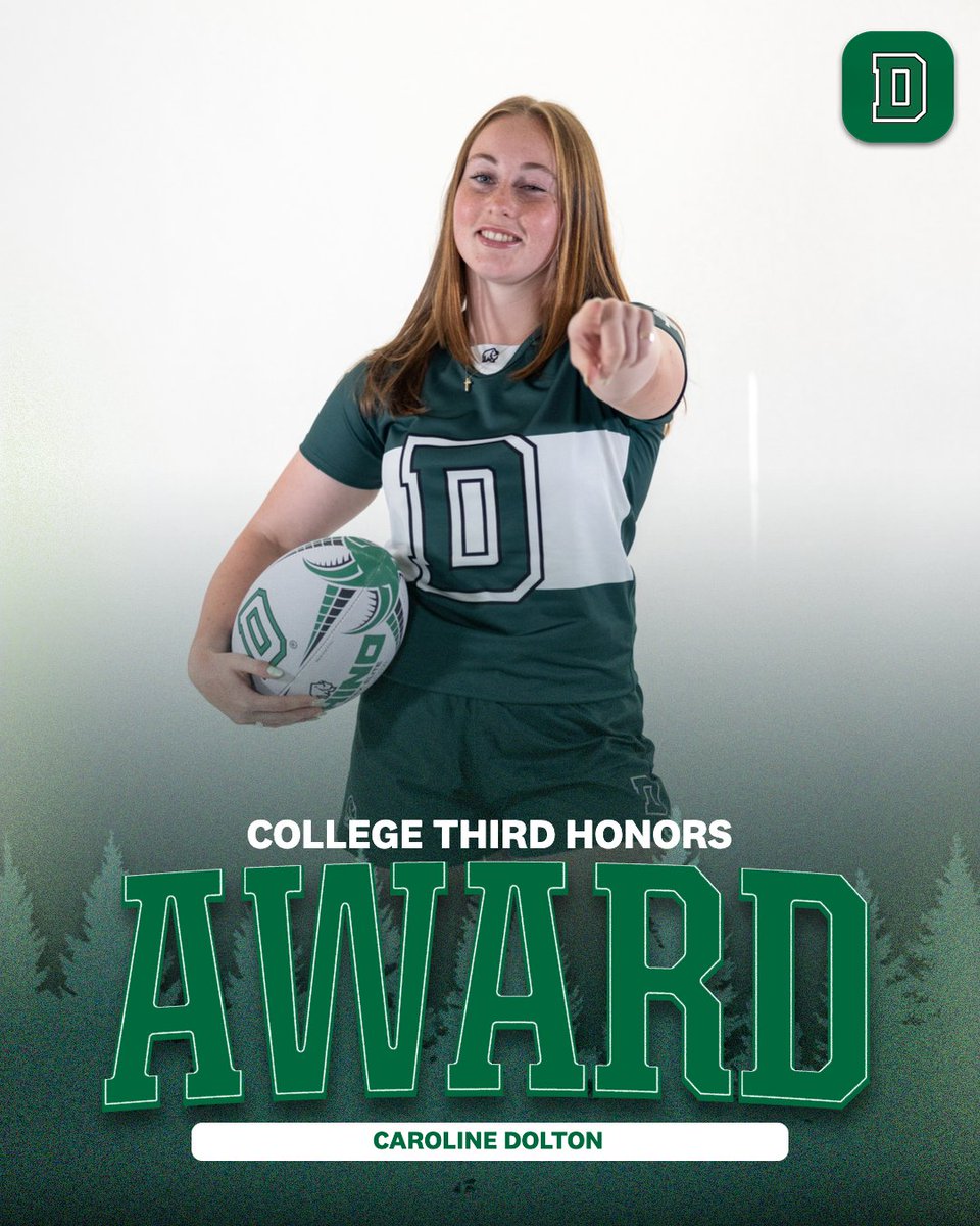 Congratulations to our two College Honors recipients for the 2024-25 academic year!

#GoBigGreen | #TheWoods