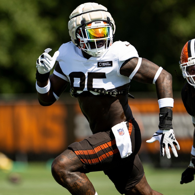 Browns's tweet photo. workin' for Week 2