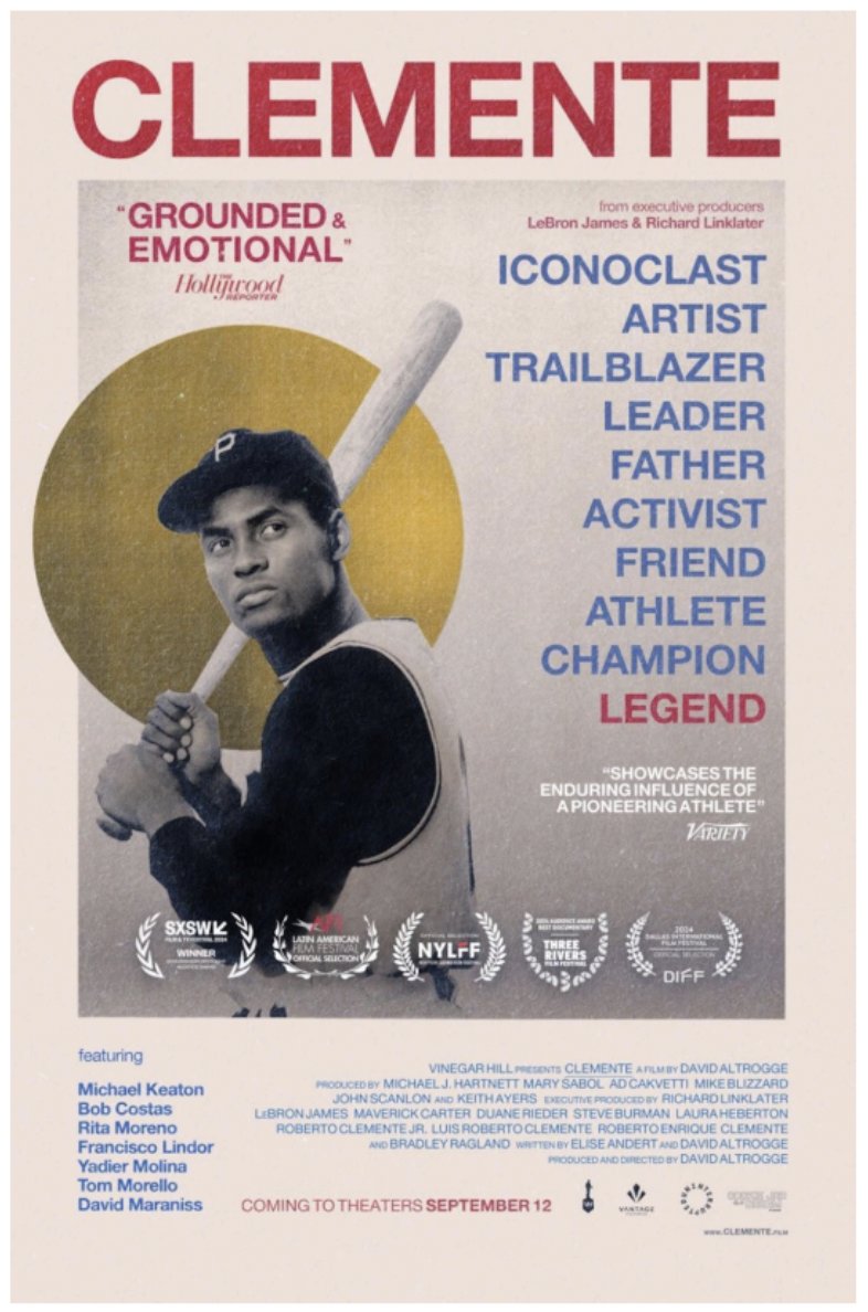 EXCLUSIVE: Roberto Clemente Jr and Director David Altrogge on “Clemente”, the Movie
"When Roberto got on that plane he didn’t know it would be his final act of kindness, empathy and generosity. It was just what needed to be done. I hope people seeing the movie will be inspired to