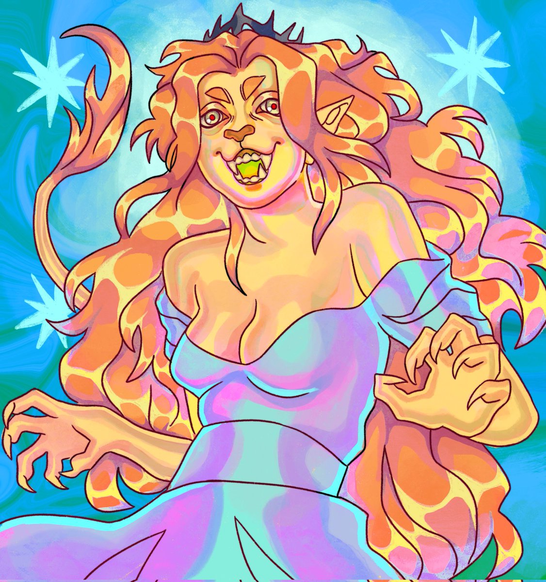 #SlayThePrincess 
✷
continuing the series with my favorite princesses. second one is the witch